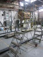 7 Tread Mobile Platform Stairs, Size (H)2.75m