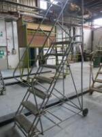 7 Tread Mobile Platform Stairs, Size (H)2.75m