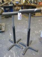 3 x Adjustable Height Roller Stands