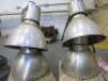 4 x Large Aluminium Commercial Factory Lights