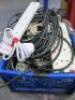 Crate of Assorted 240v Extension Leads (As Viewed) - 2