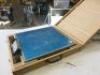 Set of MK Scales Ltd Platform Scales, Model ES-B-600. Capacity 600kg in Wood Carry Box - 3