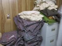 Approx 30 plus Loose Shipping Blankets/Coverings
