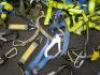 5 x G-Force Climbing Harnesses, 1 x Petzl Harness with Various Safety Assist Line Rigging with JCB Carry Case (As Viewed, Untested or Certificated) - 5
