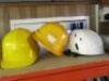 5 x Assorted Site Safety Helmets, 1 x Climbing Helmet & Bag of Hi-Vis Jackets - 4