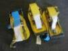 3 x Cargo Stop Ratchet Strops, Year 2017 (Unused)