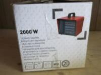 A 2000w Ceramic Heater (Boxed New)
