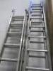 2 x Aluminium Ladders - Combi 200 Double Ladder & Youngman Triple Ladder - 4