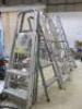 8 x Assorted Sets of Aluminium 3 & 4 Tread Step Ladders (As Viewed/ Pictured) - 3
