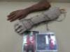 IRON MAIDEN MEMORABILIA - 2 x Original Iron Maiden "Walking Eddie Hands" from the Iron Maiden World Tour - 2