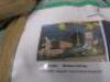 MOULIN ROUGE PARIS MEMORABILIA - Original Circa 1960's UV Paris Back Cloth from the "Moulin Rouge Paris". Size 9m Wide x 4.5m Drop - 4