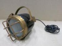 Vintage Reproduction Brass 240v Spot Light