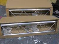 2 x 1m Sections of Aluminium Trilite TL23-100 Lighting Supports