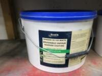 8 x 10 Litre Tubs of Bostik Idenden 30-150 White Brushable Vapour Barrier Coating