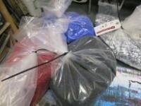 4 x Bags of Red/Black/Blue & Silver, Glitter & Flakes