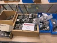 5 x Boxes Containing Large Qty of Assorted Size & Type of Pulleys