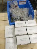 8 x Boxes of Spiky Washers (100 per Box) & Lin Bin of Assorted Raw Bolts