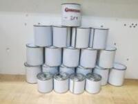 20 x New Paint Tins with Lids