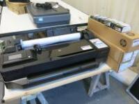 HP DesignJet T120 A1 Colour Printer with 5 x Spare Rolls of Paper & Assorted New Inks