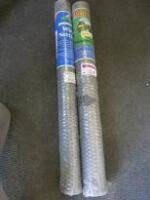 2 x Rolls of New Unopened Hexagonal Wire Netting (5m & 10m Rolls)
