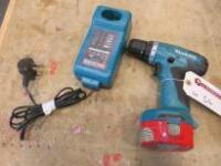 Makita 6281D Cordless Drill with Charger & Battery