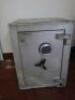 Heavy Duty Fire Safe with Electronic Keypad (Requires Repair, Code 192021). Size H66 x W48 x D48cm