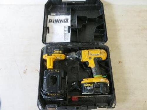 DeWalt Cordless Drill. Comes with 2 x Batteries&nbsp; (2 x 2.6Ah 18V) & Charger (As Viewed)&nbsp;&nbsp;