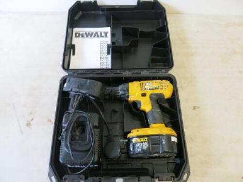 DeWalt Cordless Drill. Comes with 2 x Batteries (2 x 2.6Ah 18V) & Charger (As Viewed)&nbsp;&nbsp;&nbsp;