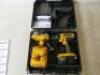 DeWalt Cordless Drill. Comes with 2 x Batteries (2 x 2.6Ah 18V) & Charger (As Viewed)   