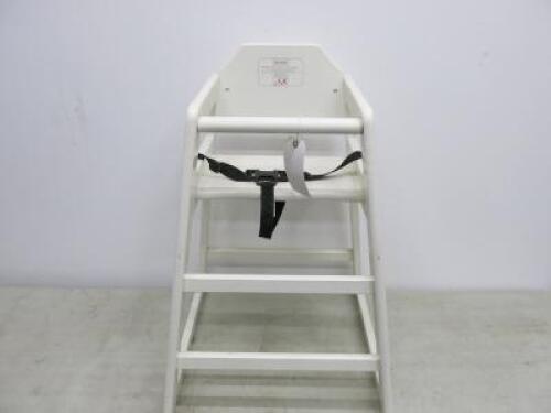 Bolero Children's High Chair in White