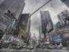 Canvas Picture of New York Scene. Size H88 x W115cm - 2