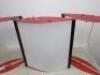 3 x Rotating Illuminated Menu Display's - 3