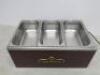 King Edward BM2 Wet or Dry Large Bain Marie - 3