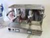 Fiorenzato Ducale 2 Group Coffee Machine, Model Tall 2G ELE, S/N 180001010, DOM May 2018. Comes with Accessories & Brita Purity 1200 Quell ST Water Filter - 2