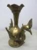 Brass Mythical Bird Ornamental Vase. Size H50cm - 3
