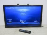 Samsung 32" LED TV, Model UE32D5000PWXXU with Remote & Wall Bracket