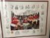 "Manchester United Memorabilia" - Framed & Glazed, Signed Lithograph Print 6 of 50 - 'A TEAM FOR ALL SEASONS' - 3