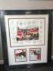 "Manchester United Memorabilia" - Framed & Glazed, Signed Lithograph Print 6 of 50 - 'A TEAM FOR ALL SEASONS' - 7