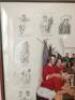 "Manchester United Memorabilia" - Framed & Glazed, Signed Lithograph Print 6 of 50 - 'A TEAM FOR ALL SEASONS' - 8