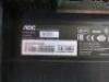 5 x AOC 24" LCD Monitor, Model M2470SWH - 6