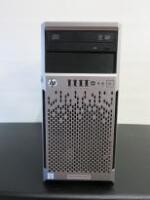 HP ProLiant ML310e Gen8 V2 Server. Intel Xeon, CPU E3-1220 @ 3.10Ghz, 20GB RAM, 2 x 1TB SATA HDD (6Gbps) & 2 x 4TB SATA HDD (3Gbps)