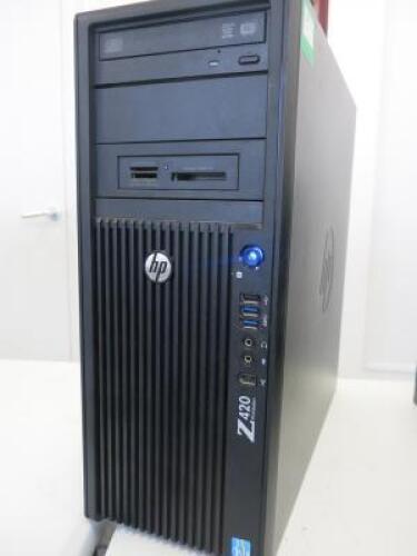 HP Z420 Workstation, Running Windows 10 Pro. Intel Xeon, CPU E5-1620 v2 @ 3.70Ghz, 16GB RAM, 920GB HDD.