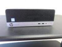 HP ProDesk 400 G5 SFF. Intel Core i5-8500, CPU @ 3.0Ghz, 8GB RAM, 256GB SSD & DVD RW Drive. No Operating System.