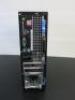 Dell Precision 3420 Tower PC, Running Windows 10 Pro. Intel Xeon, CPU E3-1240 @ 3.7Ghz, 32GB RAM, 1TB SSD, Micron 1100 Sata 256GB SSD, Nvidia HD Graphics (4 x Display Port) & DVD RW Drive. - 2
