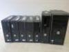 7 x Dell OptiPlex PC's to Include: 2 x 380, 3 x GX620, 1 x 780 & 1 x 740. No HDD, Sold for Spares & Repair.