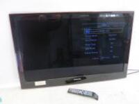 Samsung 40" TV, Model UE6000VWXXU. Comes with Power Supply & Remote. Note Bracket Required for TV