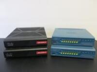 4 x Cisco Adaptive Security Appliances to Include: 2 x Cisco 5505 Series & 2 x 5506-x