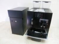 Jura Giga X8c, Bean to Cup Coffee Vending Machine with Vitrifrigo FG10E 8L Capacity Milk Fridge......