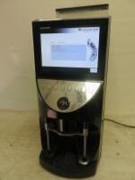 Aequator Bean to Cup Coffee Vending Machine, Model ASD, S/N 222518002, 240v. NOTE: Key snapped in lock & missing a foot.
