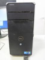 Dell Vostro PC, Running Windows 7. Intel Core i7, CPU 860 @ 2.80Ghz, 8GB RAM & 297GB HDD